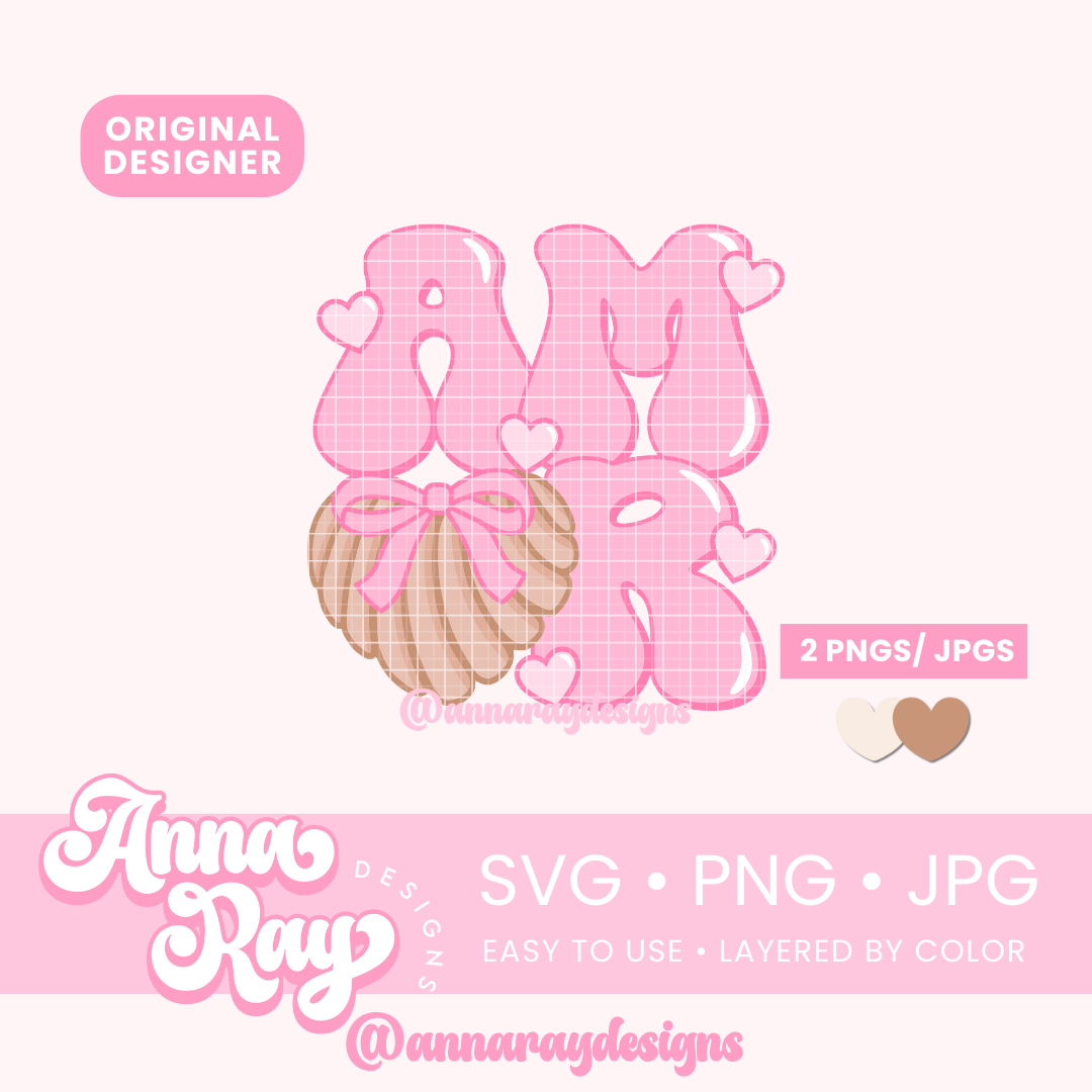 Amor Conchita Coquette SVG PNG JPG