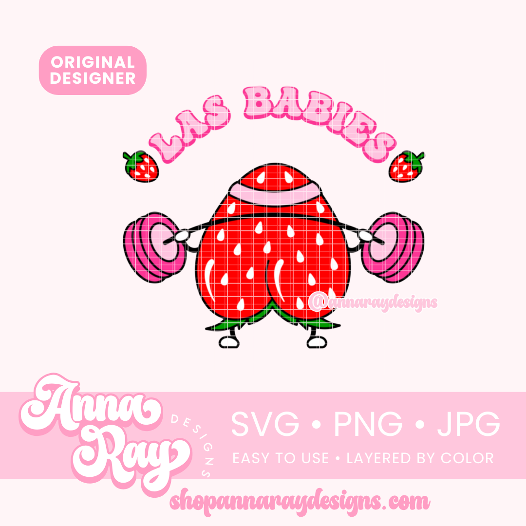Las Babies Fresas SVG PNG JPG