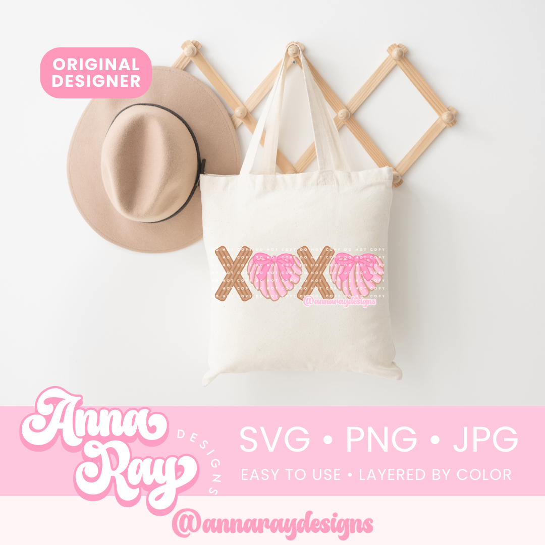 Concha Xoxo SVG PNG JPG