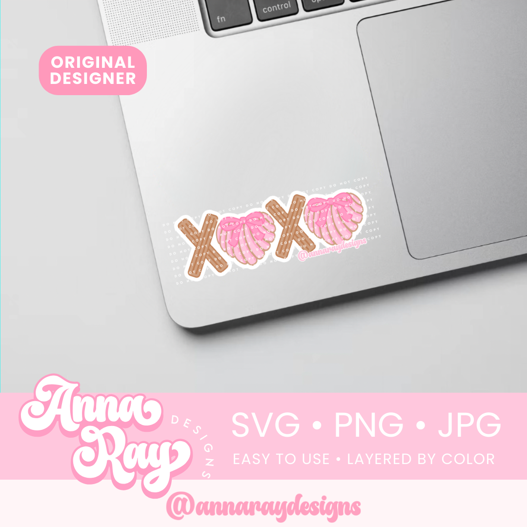 Concha Xoxo SVG PNG JPG