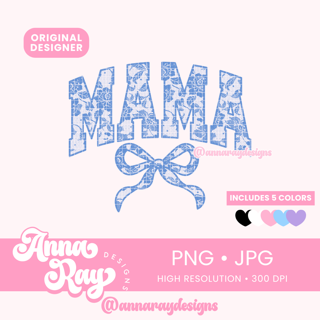 Lace Mama Coquette PNG JPG