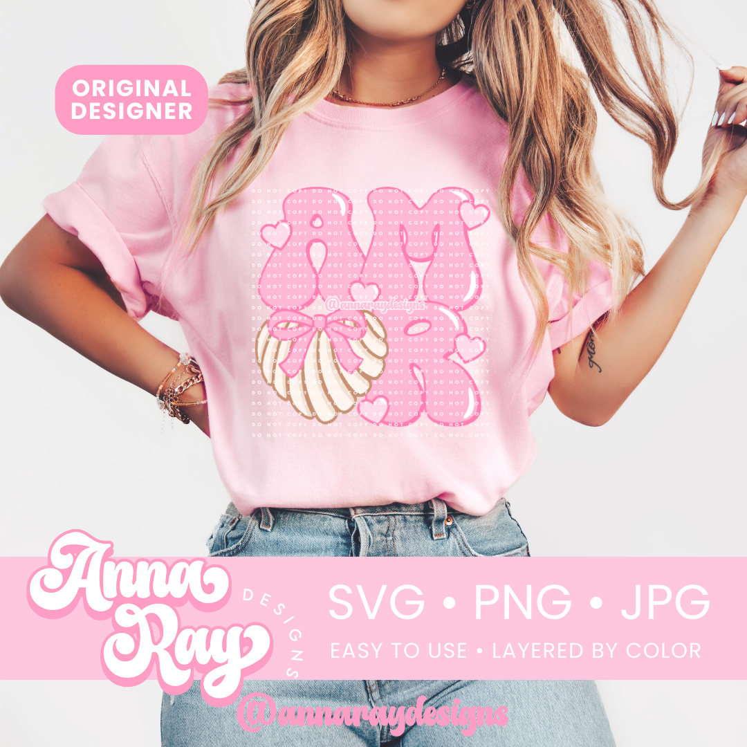 Amor Conchita Coquette SVG PNG JPG