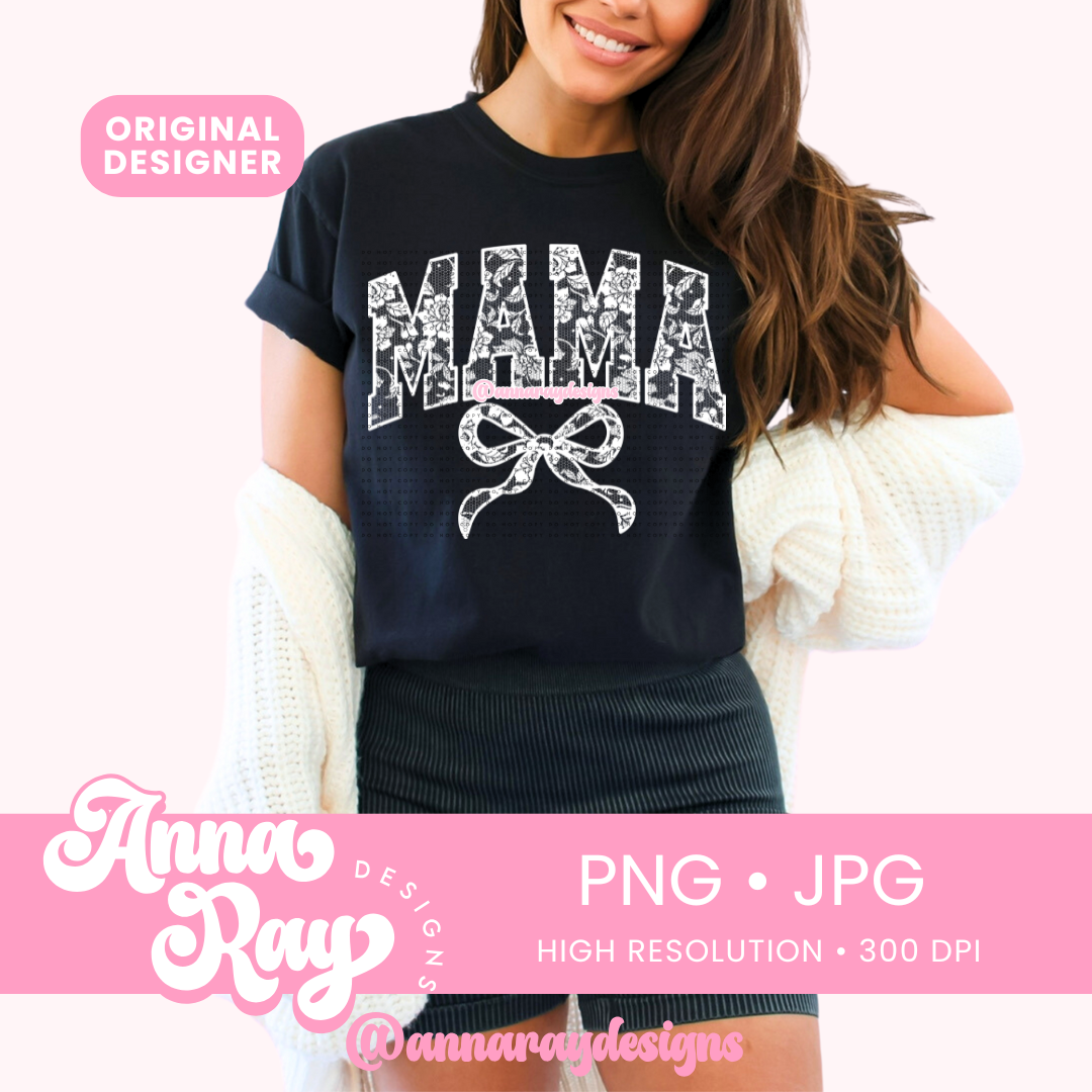 Lace Mama Coquette PNG JPG