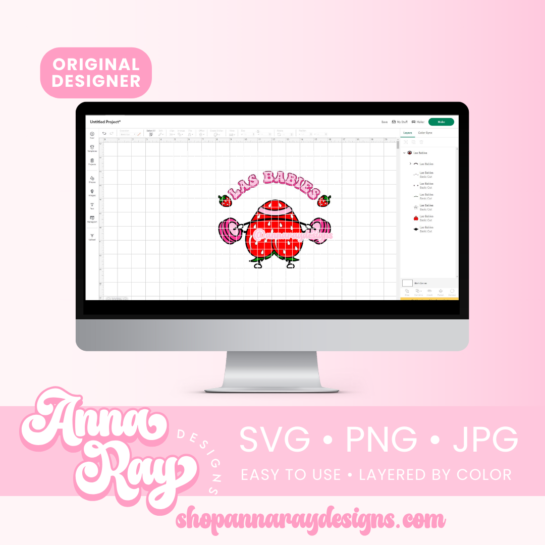 Las Babies Fresas SVG PNG JPG