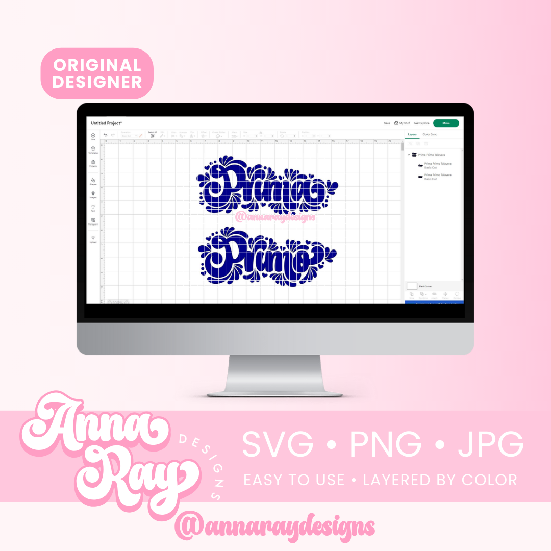 Prima and Primo Talavera SVG PNG JPG