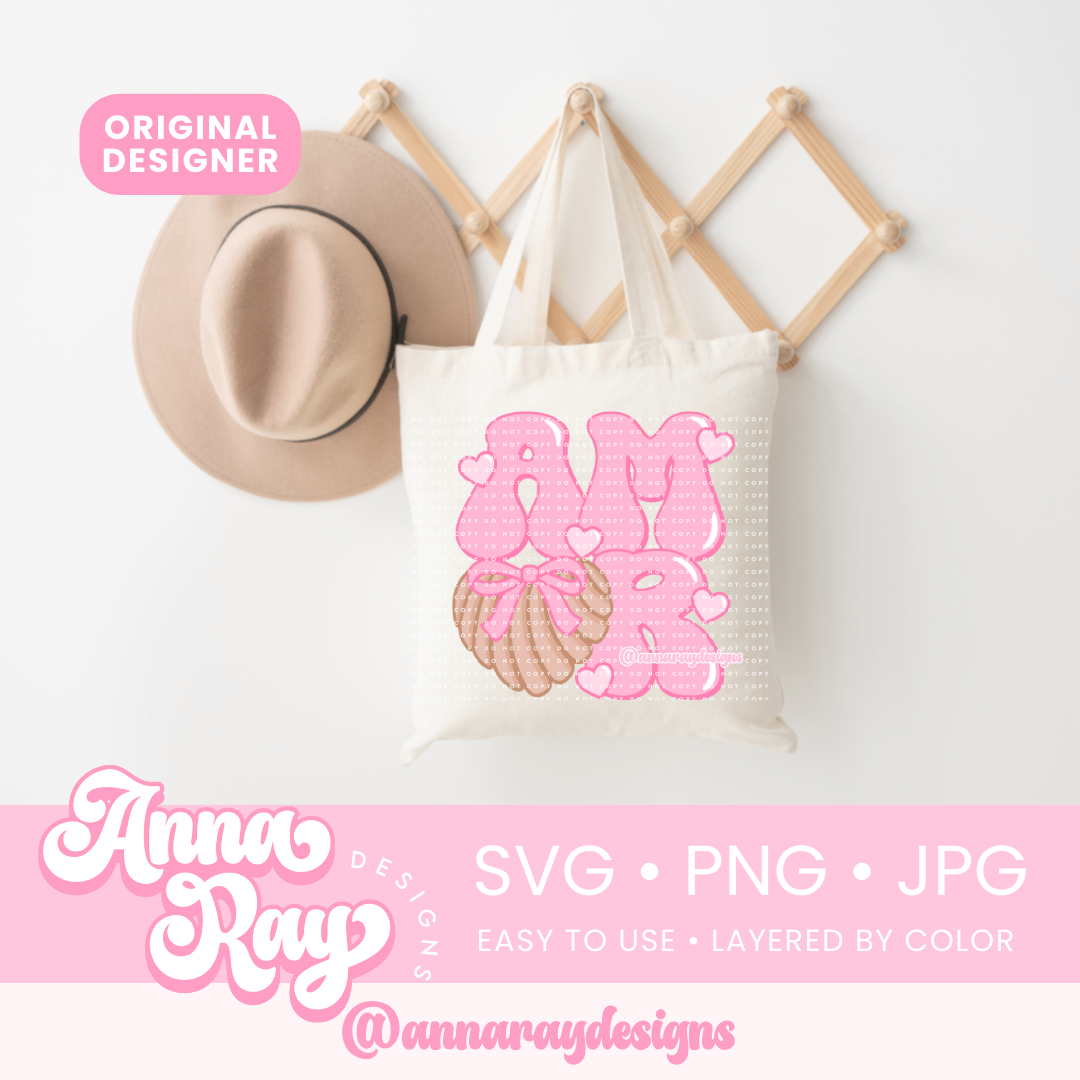 Amor Conchita Coquette SVG PNG JPG