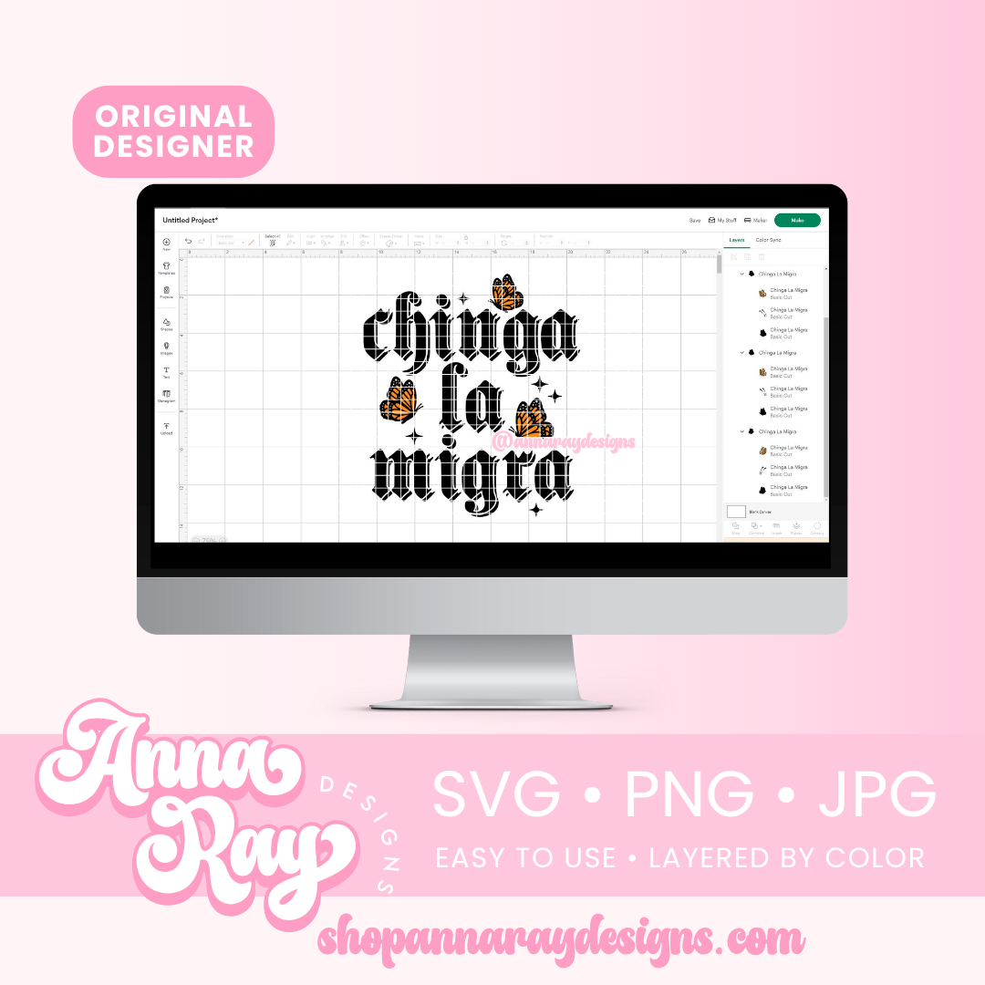 Chinga La Migra SVG PNG JPG