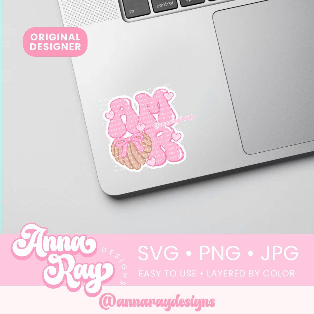 Amor Conchita Coquette SVG PNG JPG