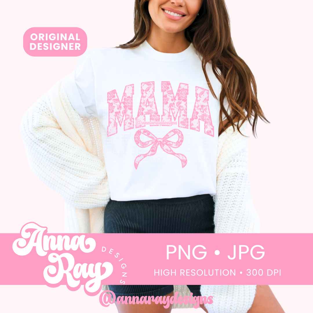 Lace Mama Coquette PNG JPG