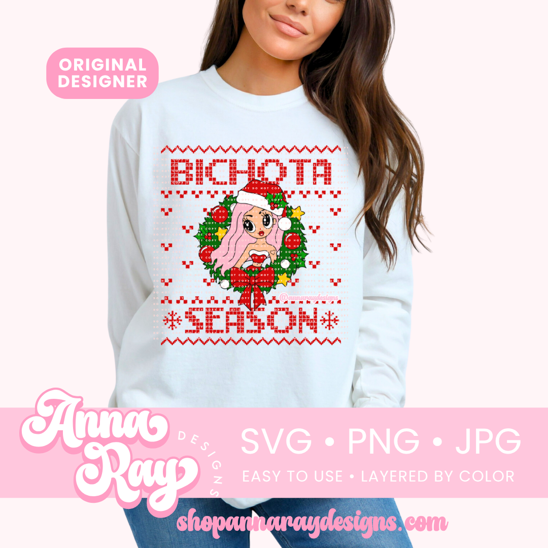 KG Bichota Season Sweater SVG PNG JPG