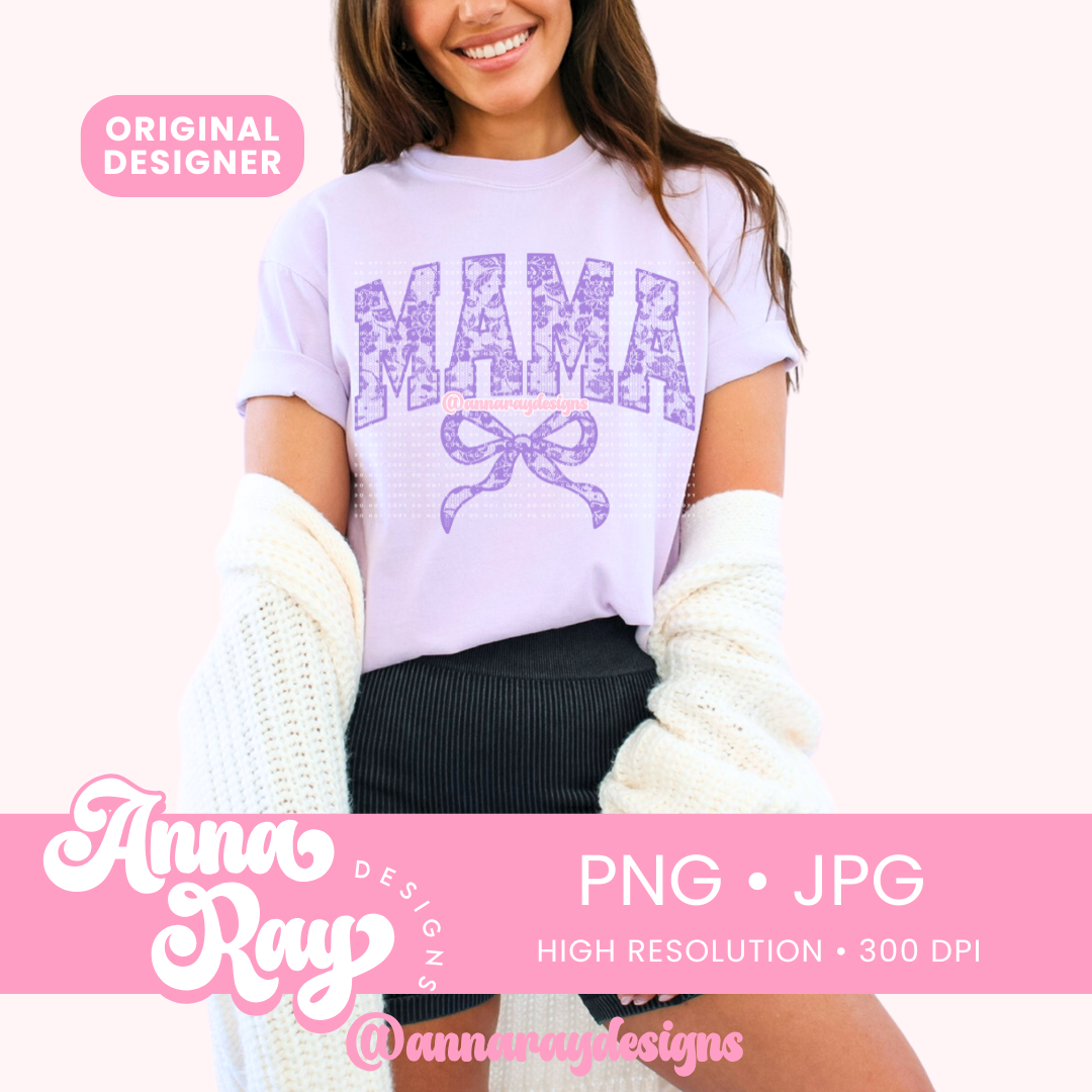 Lace Mama Coquette PNG JPG