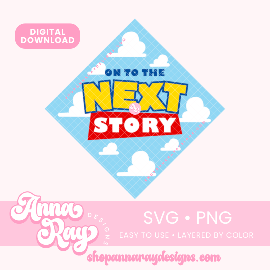 GC On To The Next Story SVG PNG