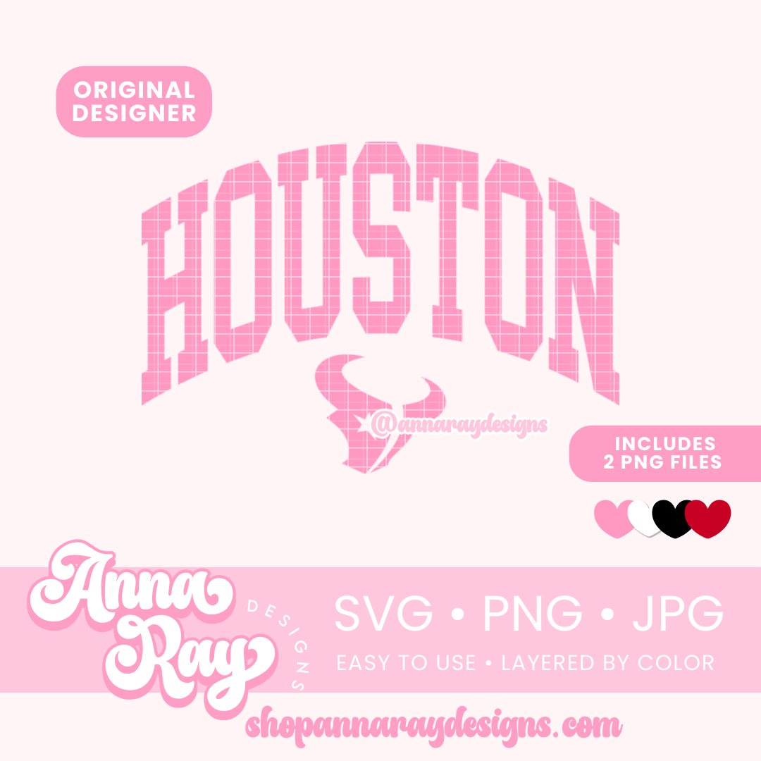 Houston T SVG PNG JPG