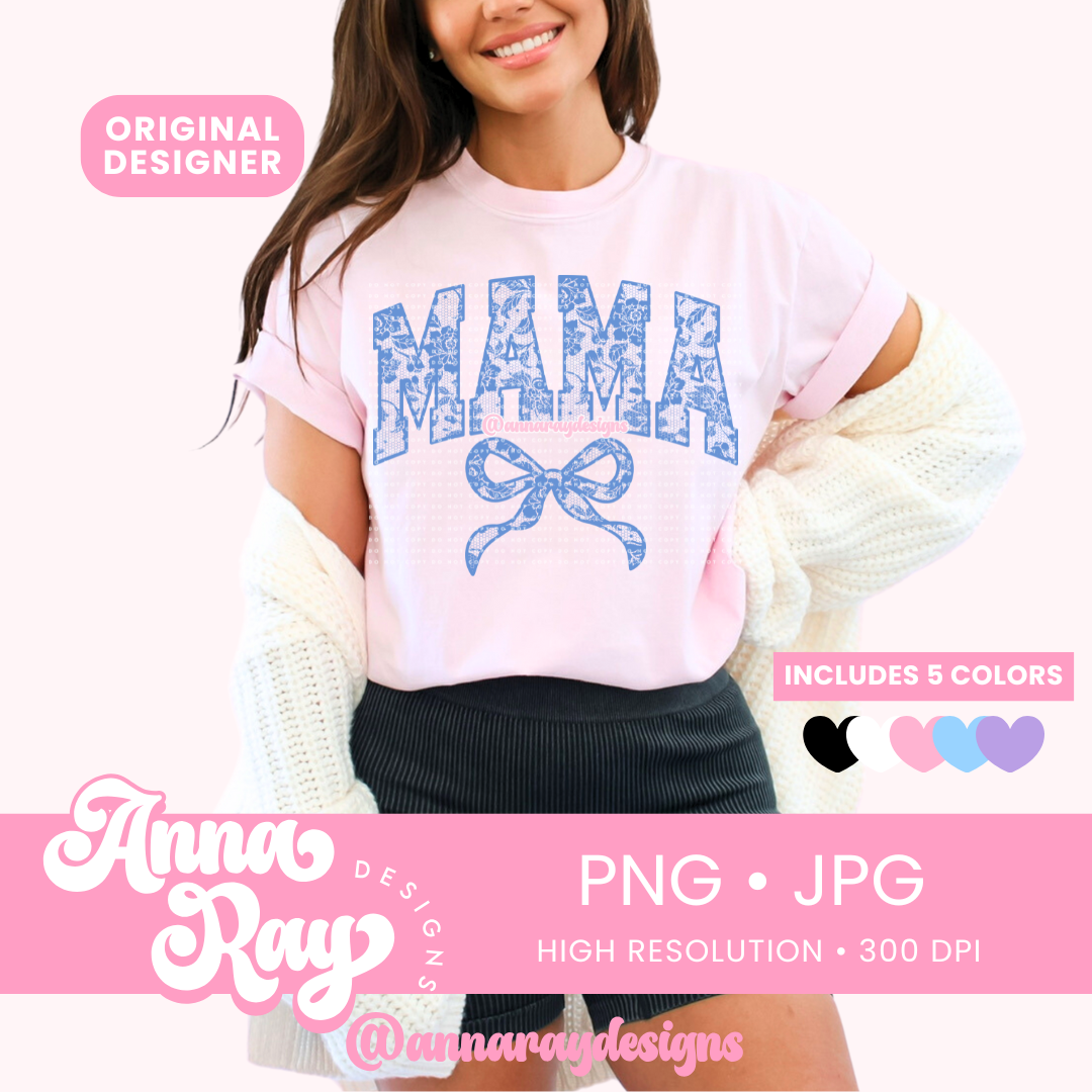 Lace Mama Coquette PNG JPG