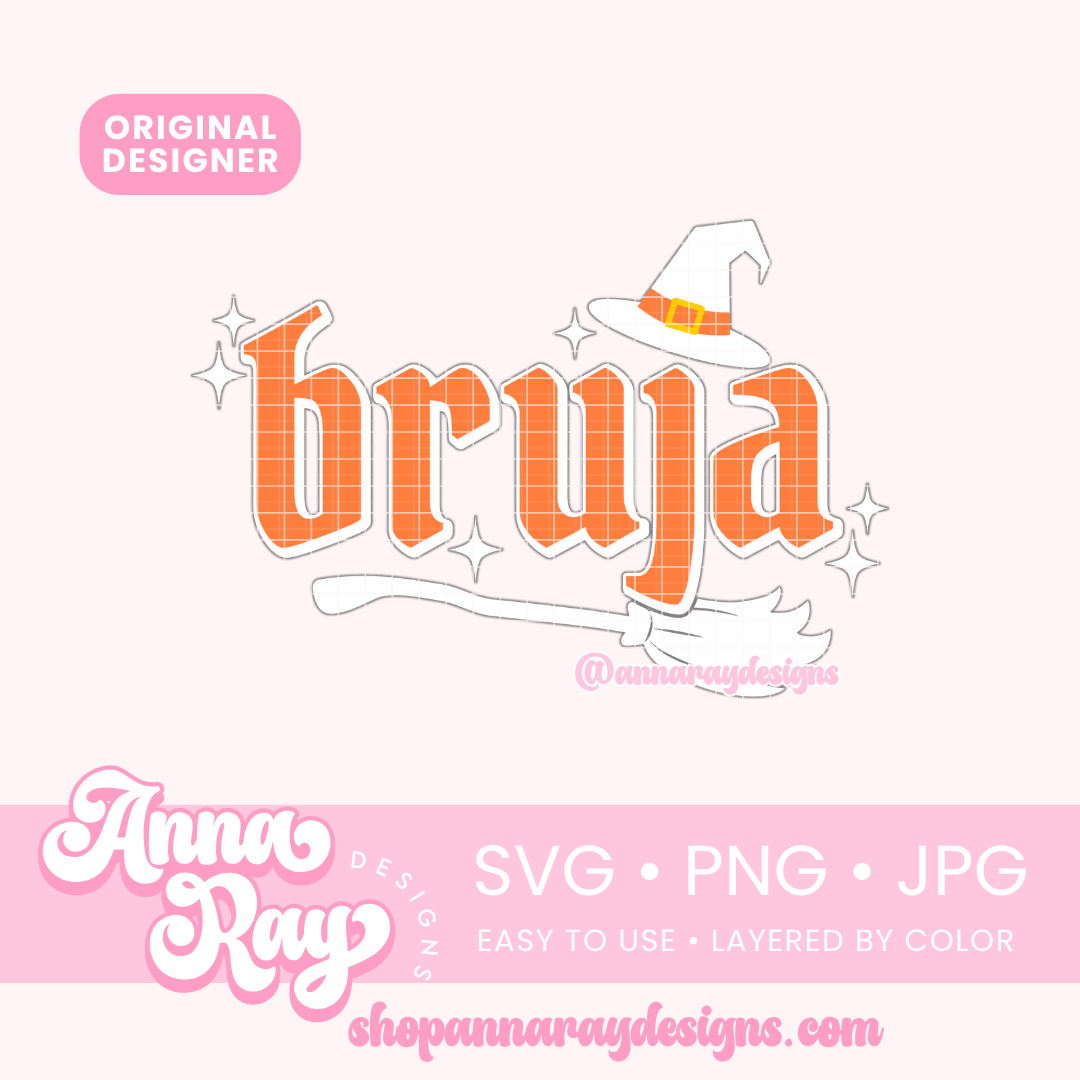 Bruja (White) SVG PNG JPG