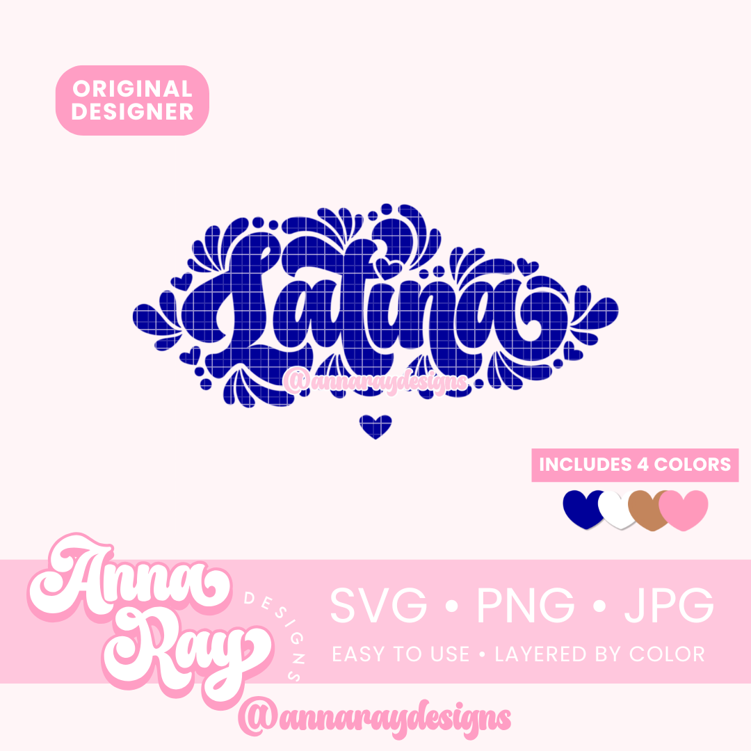 Latina Talavera SVG PNG JPG