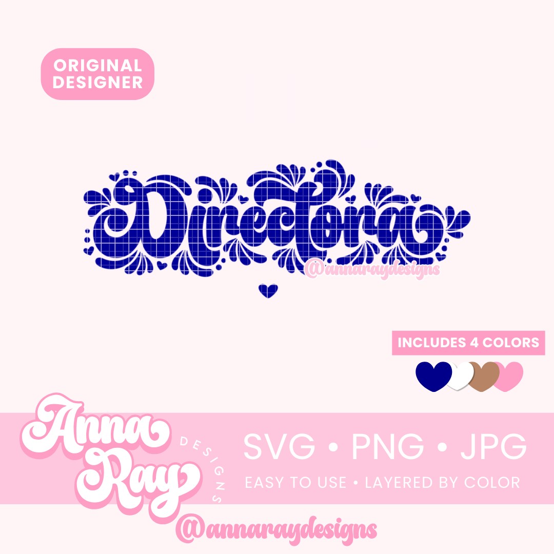 Directora Talavera SVG PNG JPG