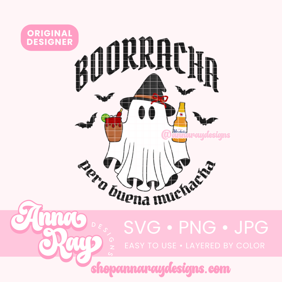 Boorracha Pero Buena Muchacha SVG PNG JPG