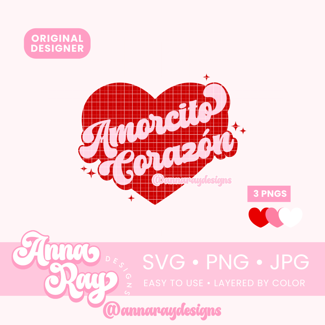 Amorcito Corazón SVG PNG JPG