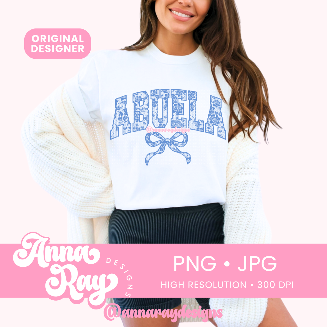 Lace Abuela Coquette PNG JPG