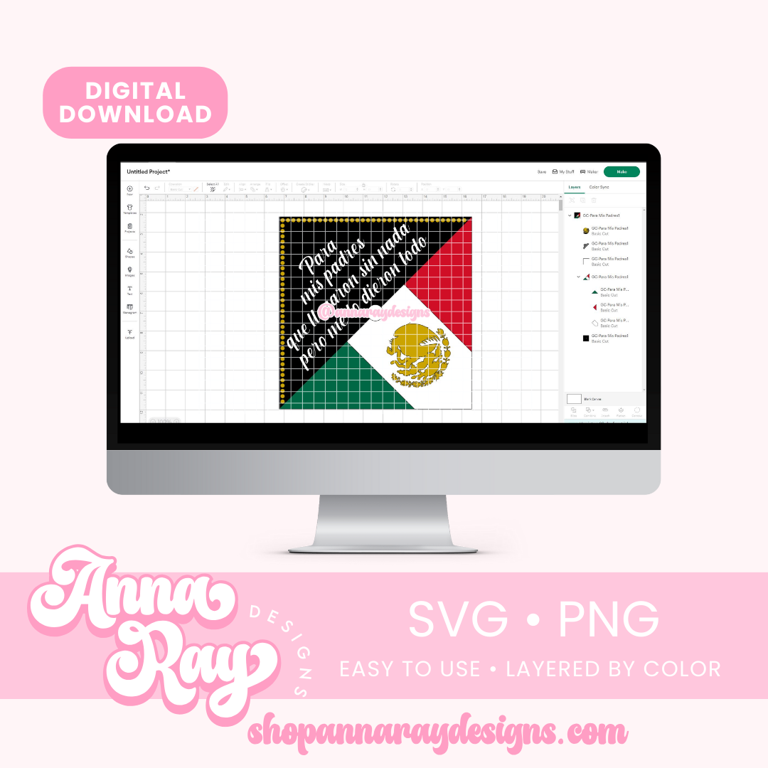 GC Para Mis Padres SVG PNG