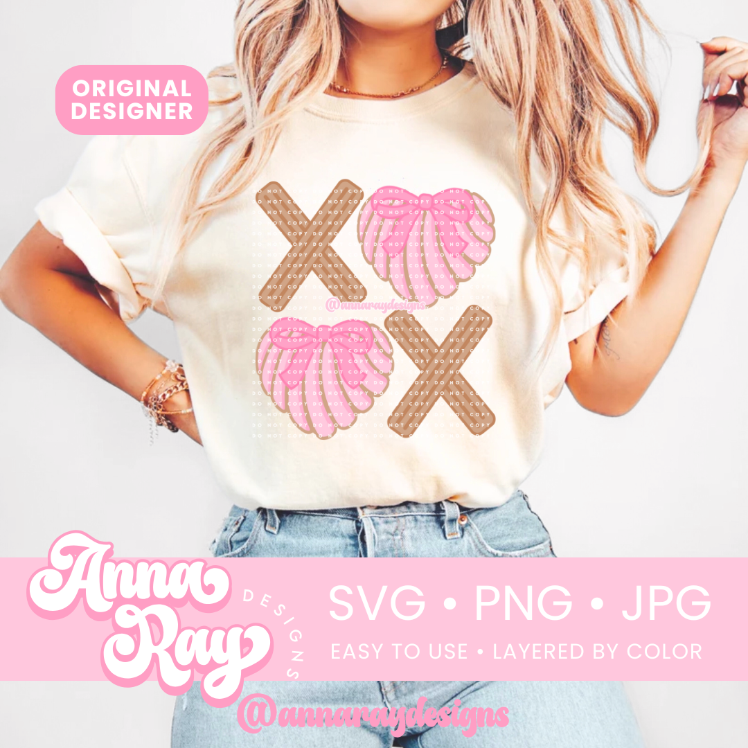 Pan Dulce Xoxo SVG PNG JPG