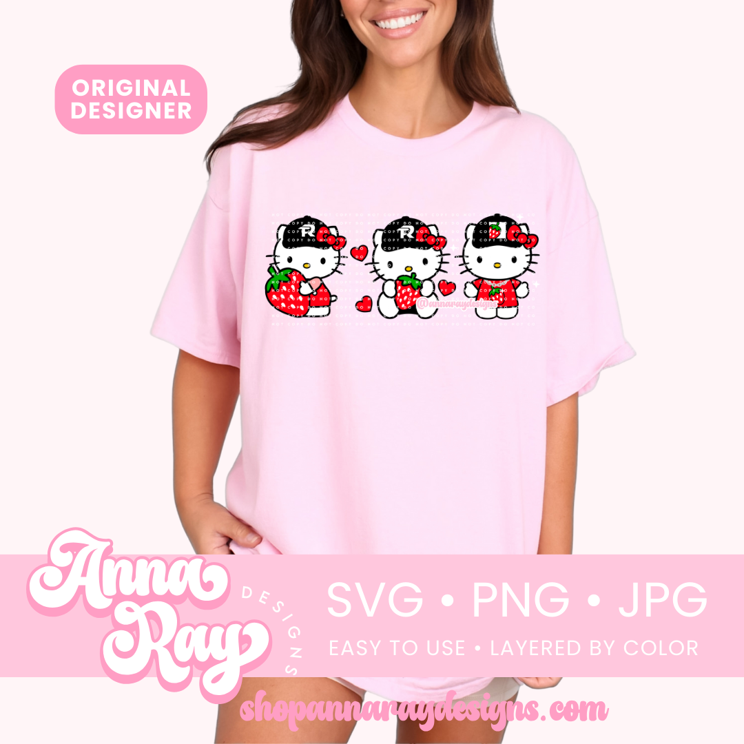 FR X HK Fresa Bundle SVG PNG JPG