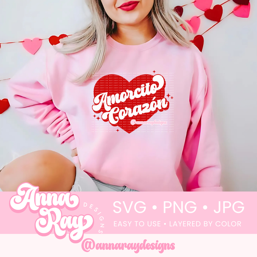 Amorcito Corazón SVG PNG JPG