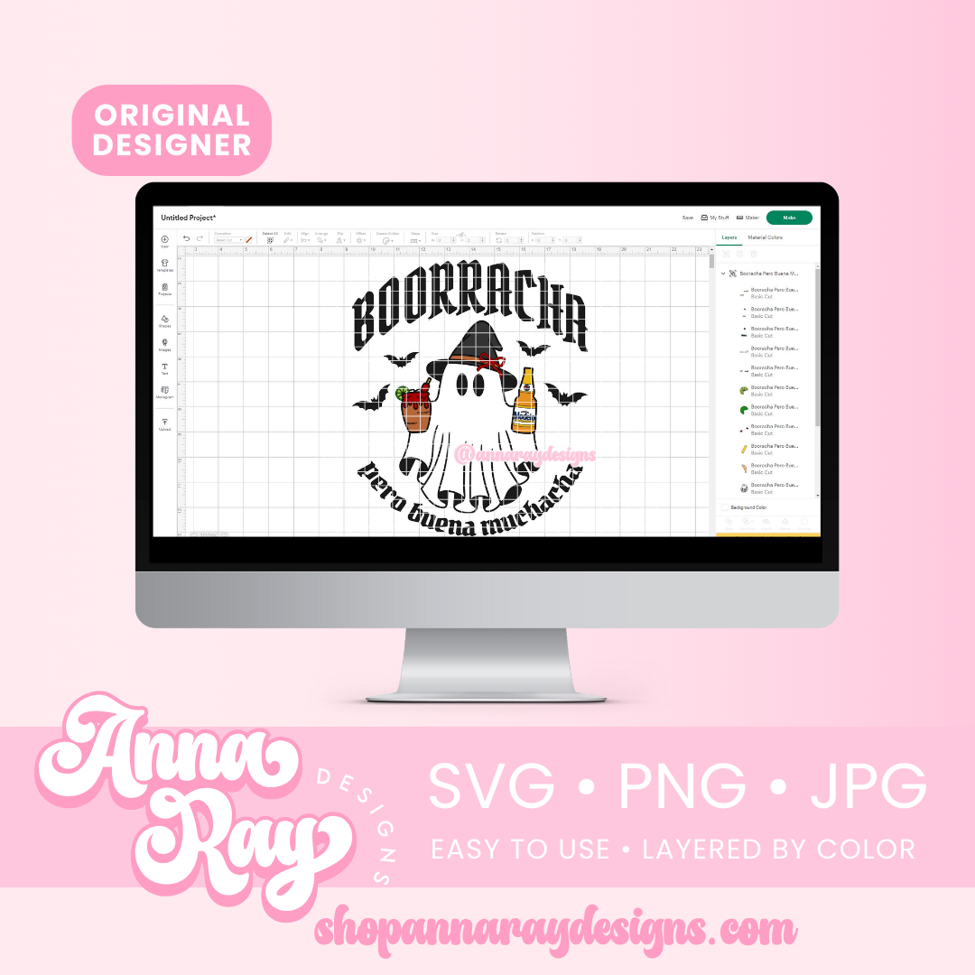 Boorracha Pero Buena Muchacha SVG PNG JPG