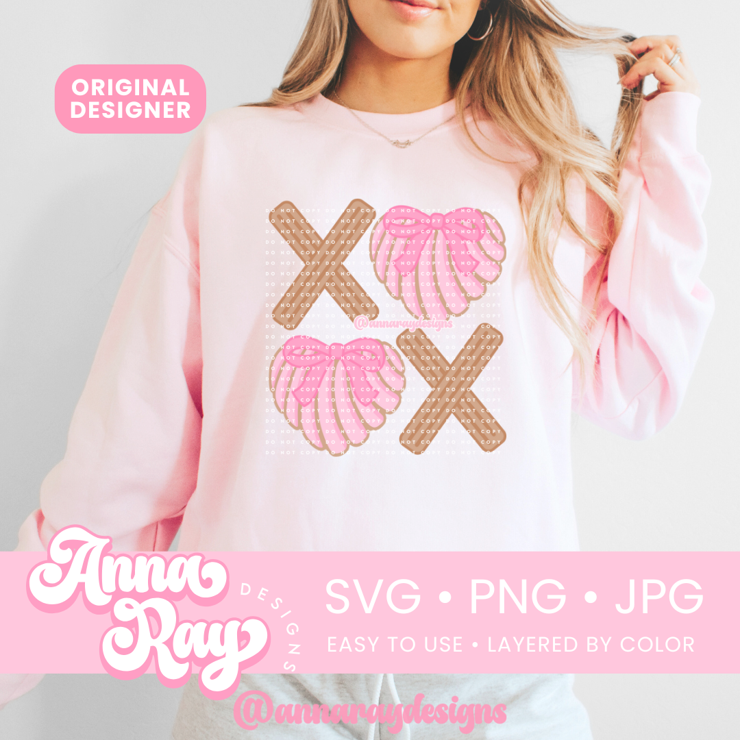 Pan Dulce Xoxo SVG PNG JPG