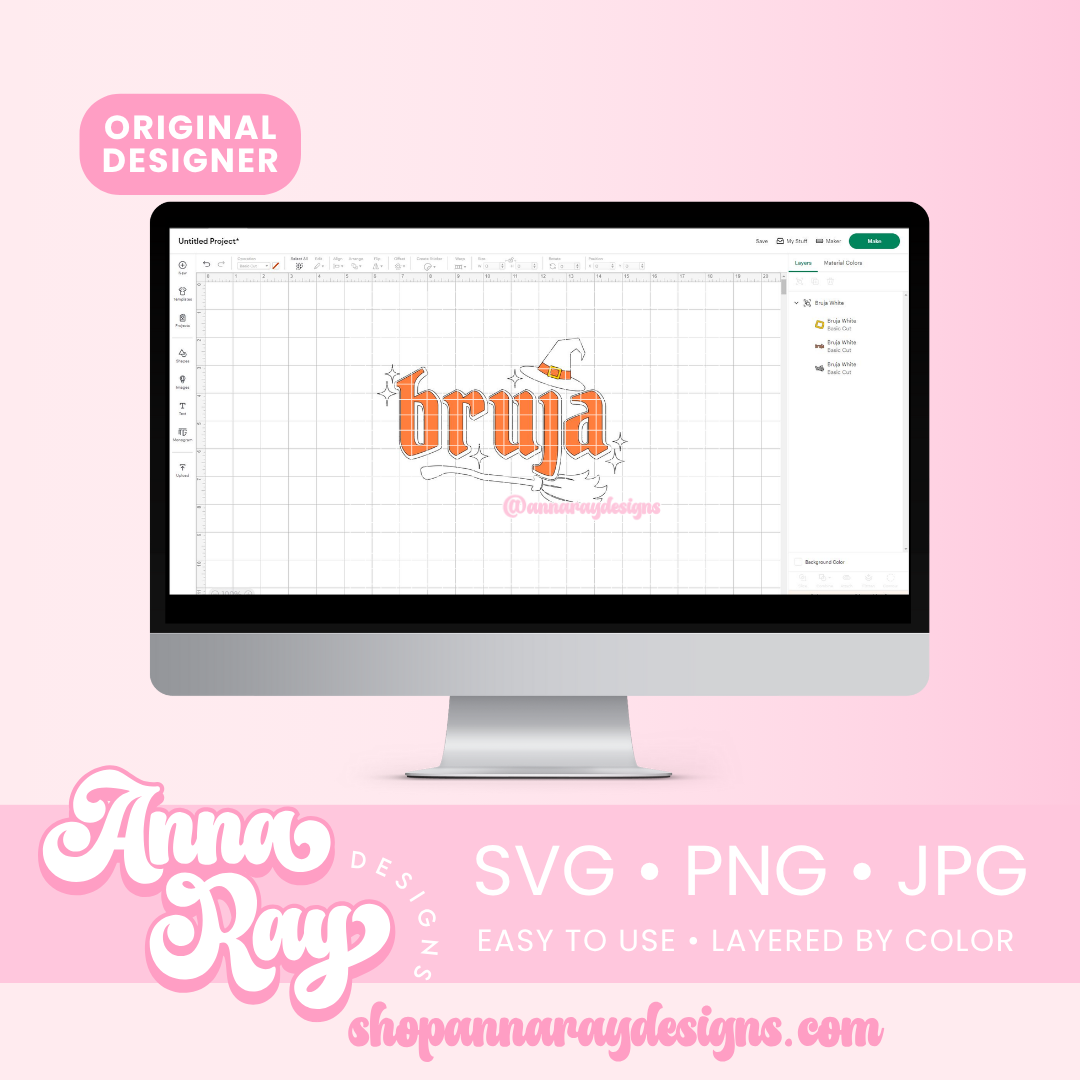 Bruja (White) SVG PNG JPG