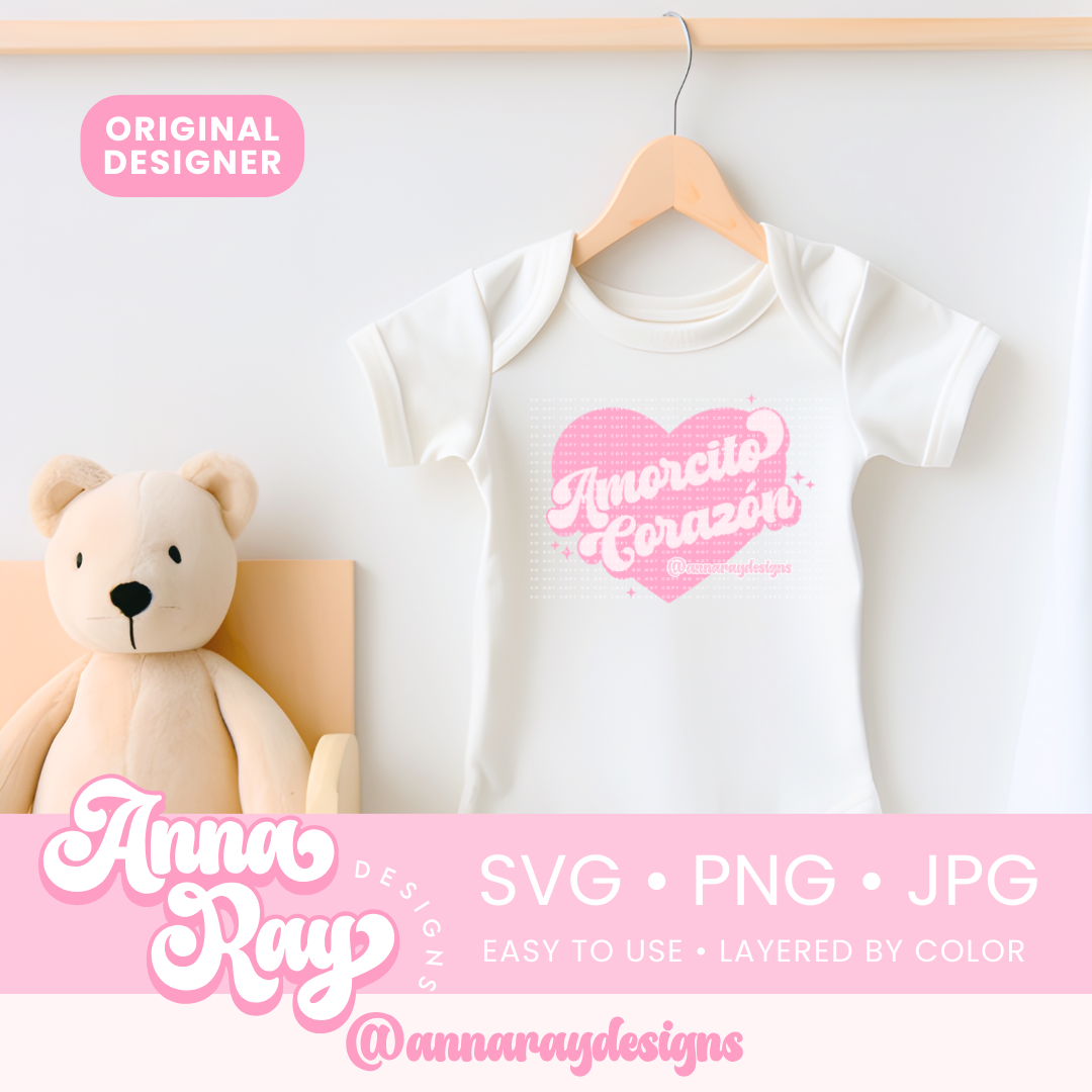 Amorcito Corazón SVG PNG JPG