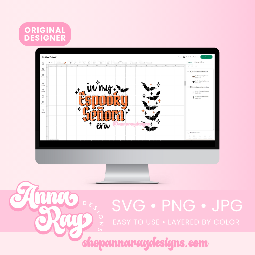 In My Espooky Señora Era w/Sleeve SVG PNG JPG