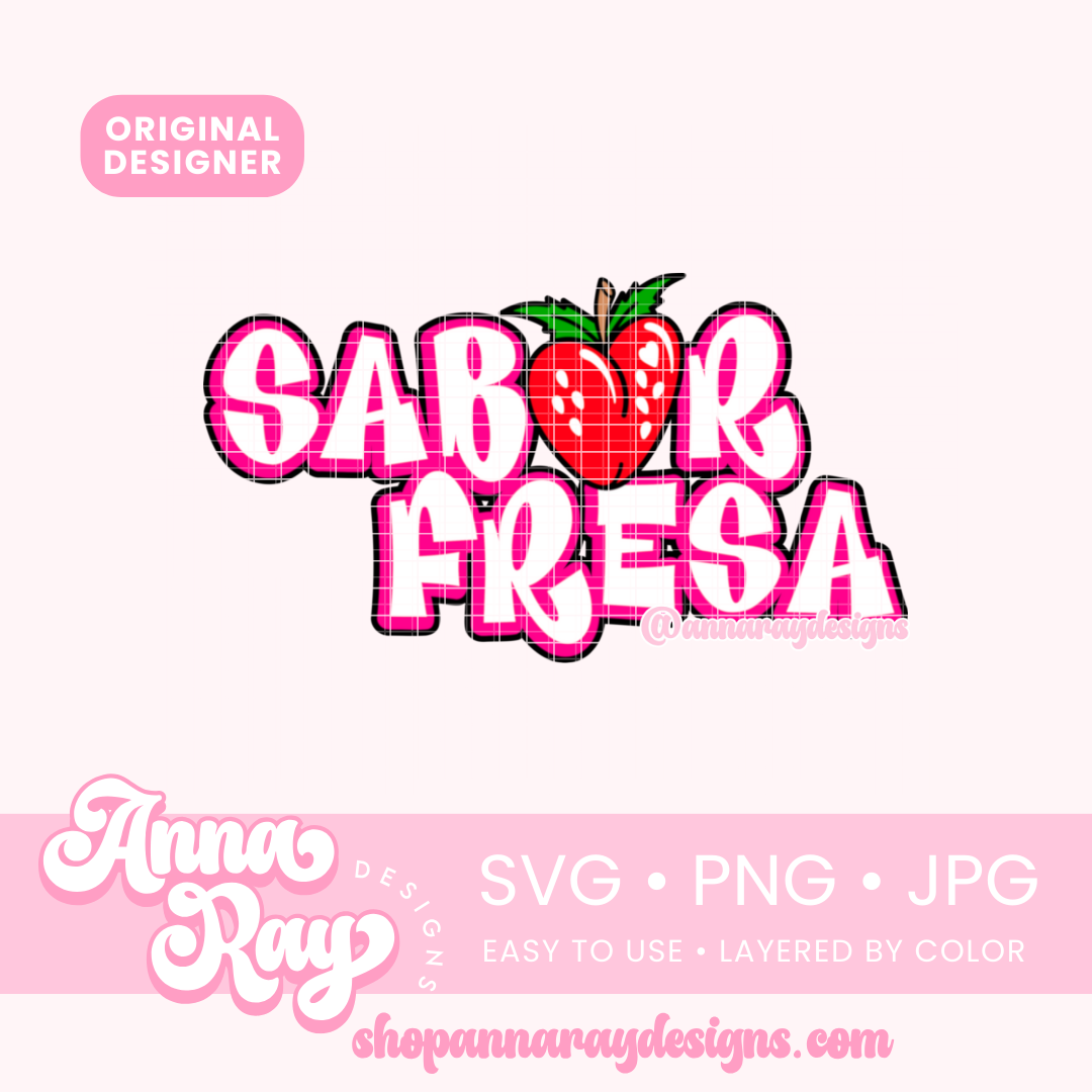 BTZ Sabor Fresa SVG PNG JPG