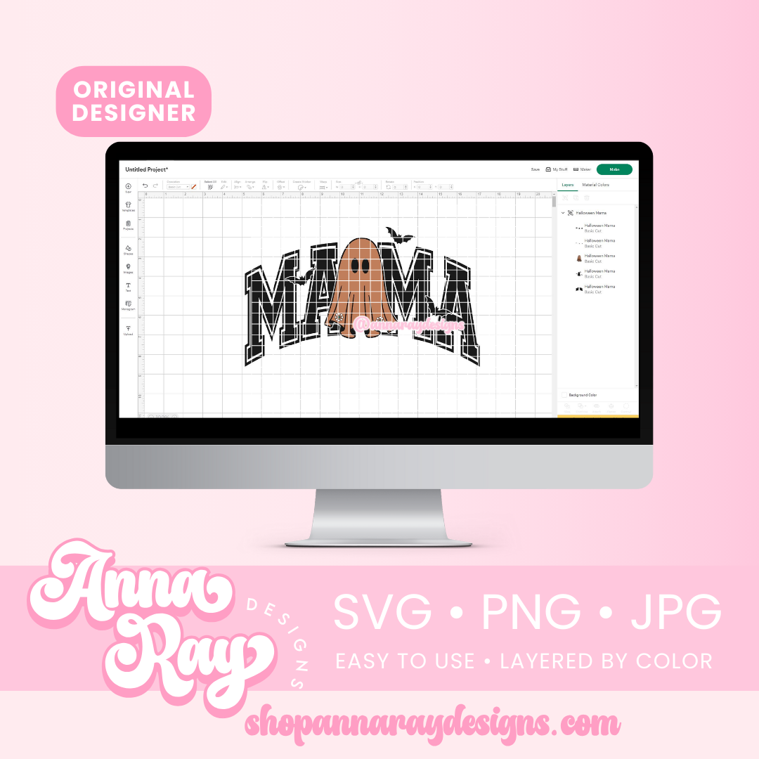 Halloween Mama SVG PNG JPG