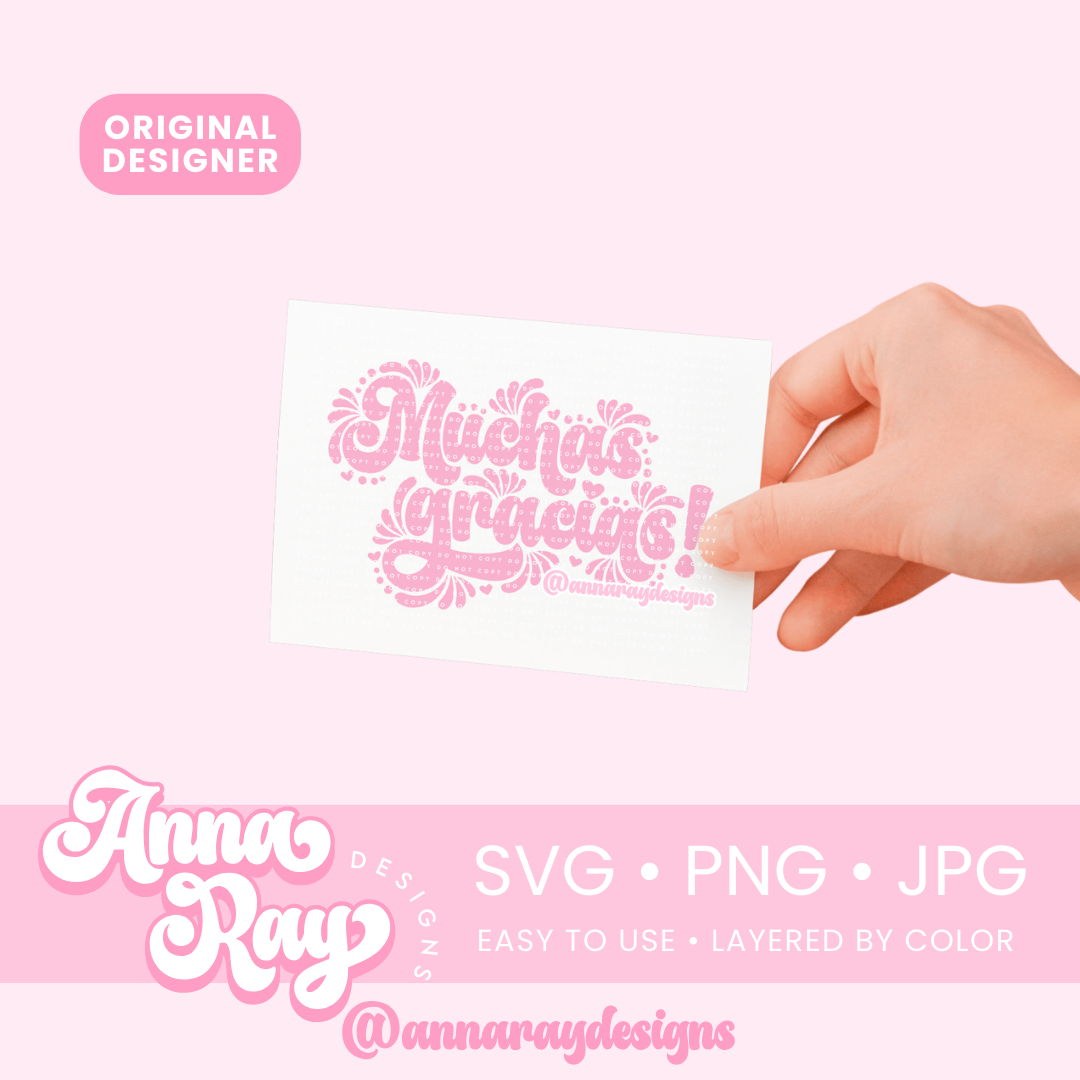 Muchas Gracias Talavera SVG PNG JPG