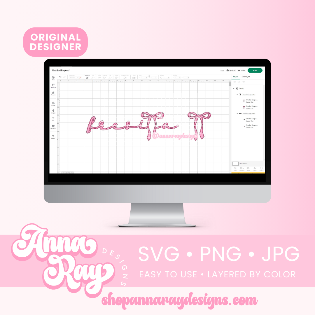 Fresita Coquette SVG PNG JPG