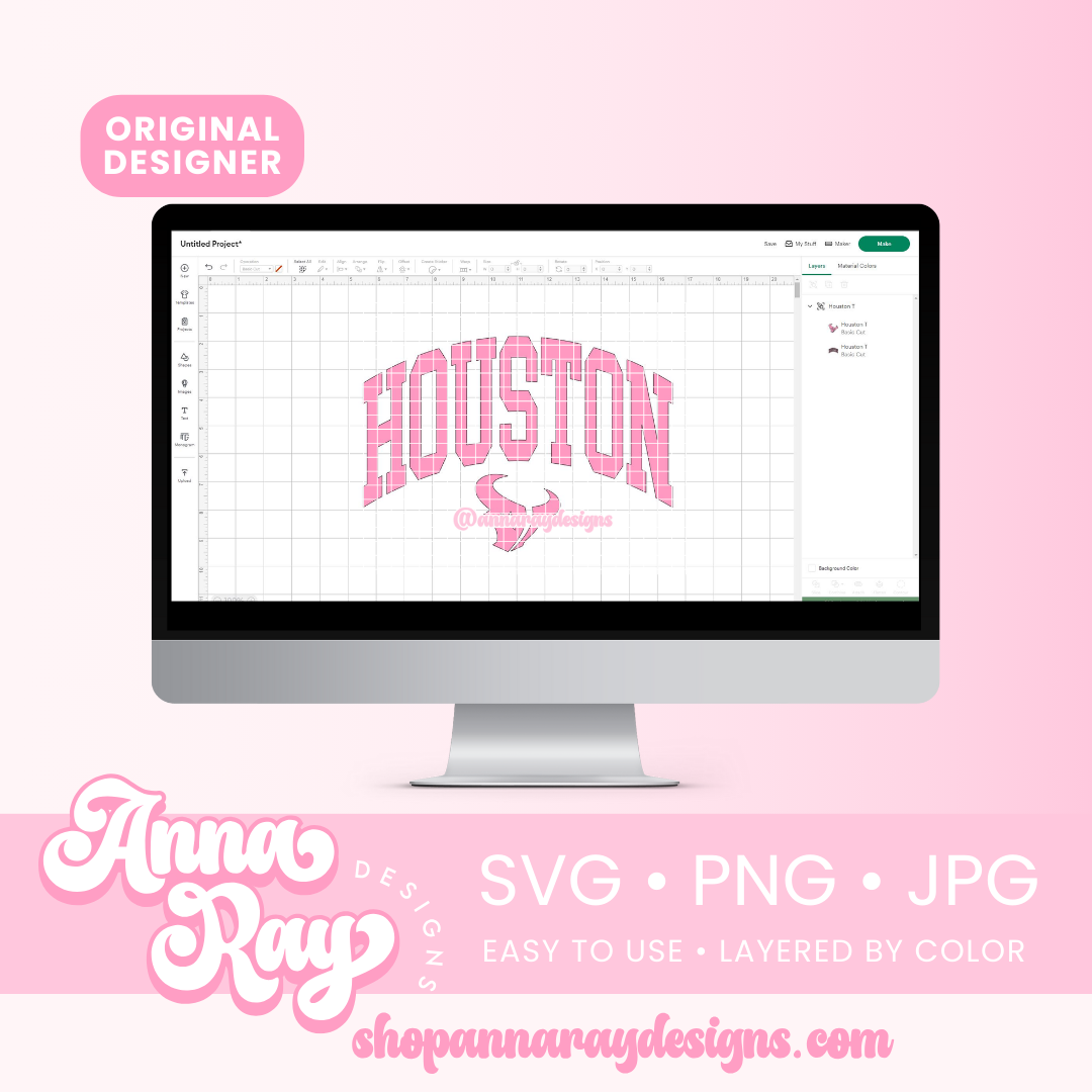 Houston T SVG PNG JPG