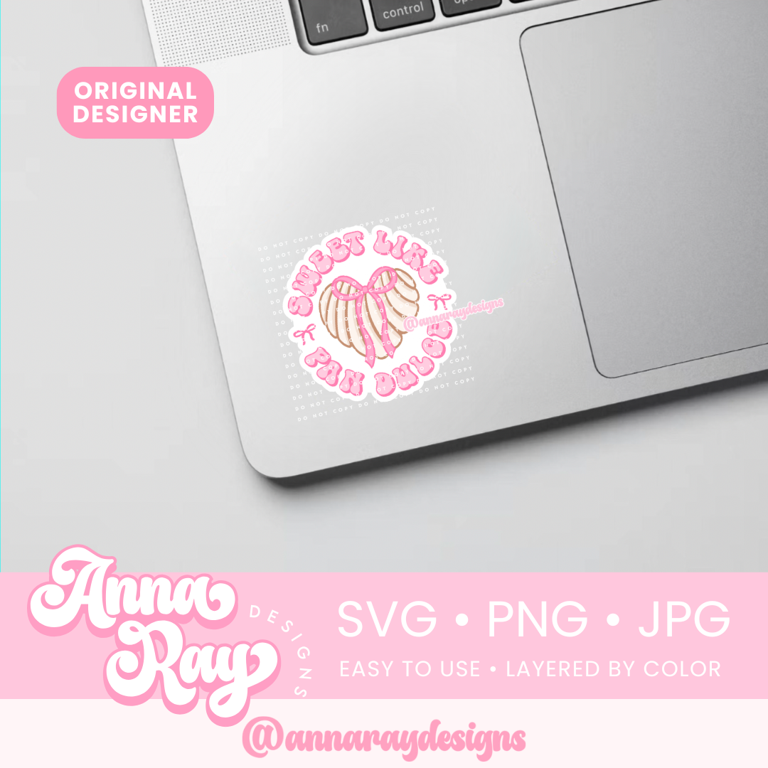 Coquette Sweet Like Pan SVG PNG JPG