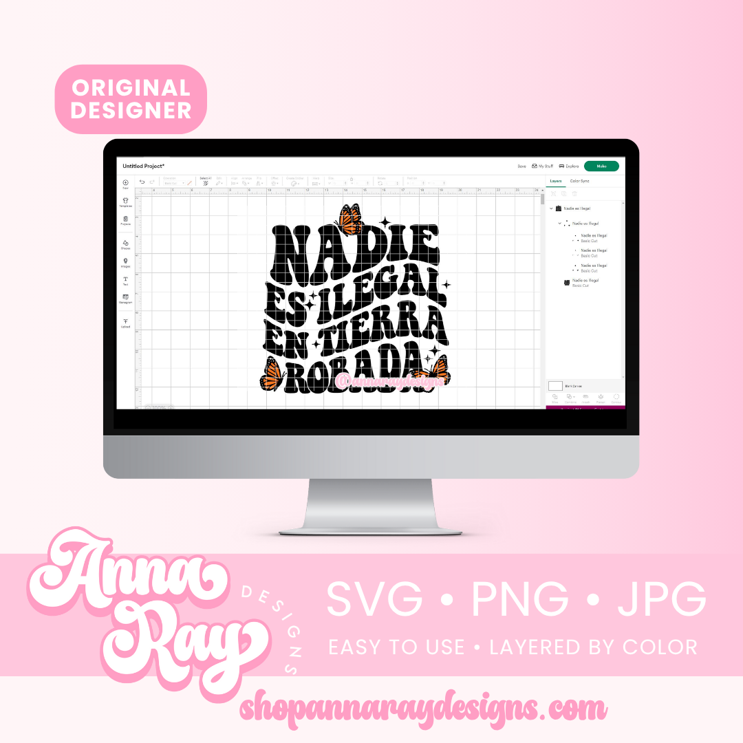 Nadie Es Ilegal En Tierra Robada SVG PNG JPG