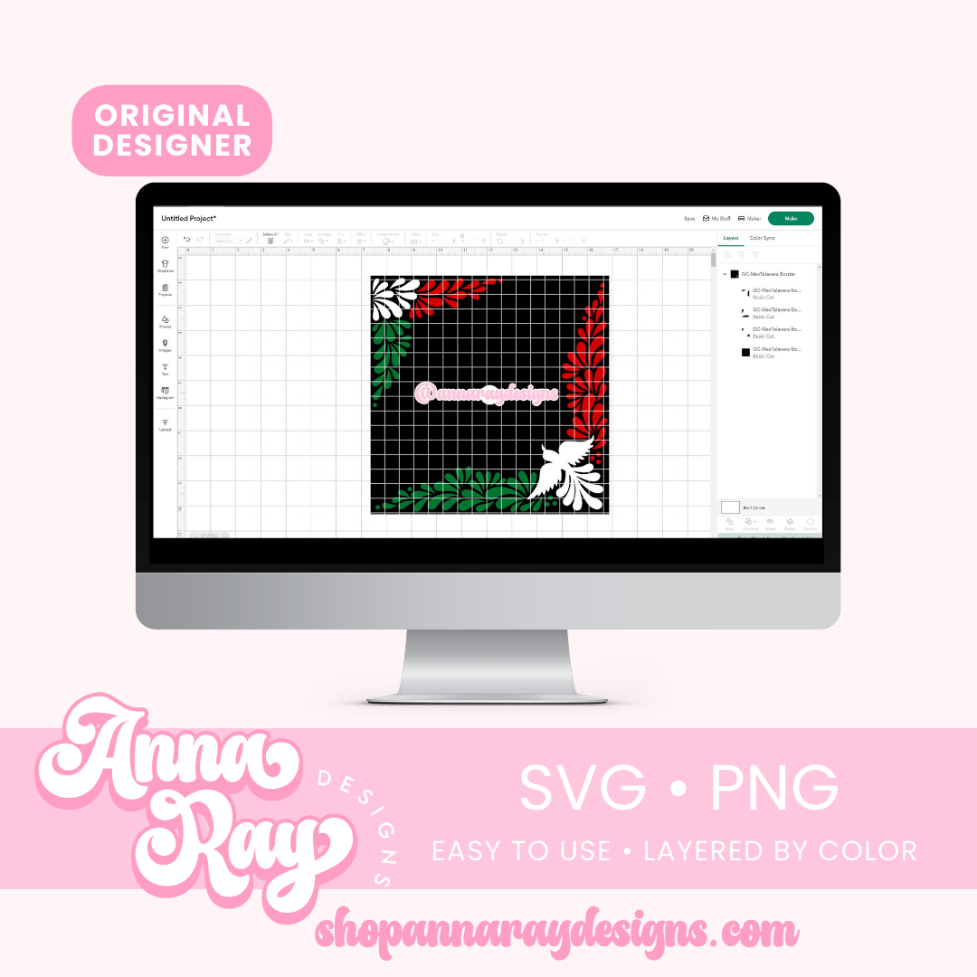 GC Mex Talavera Border SVG PNG