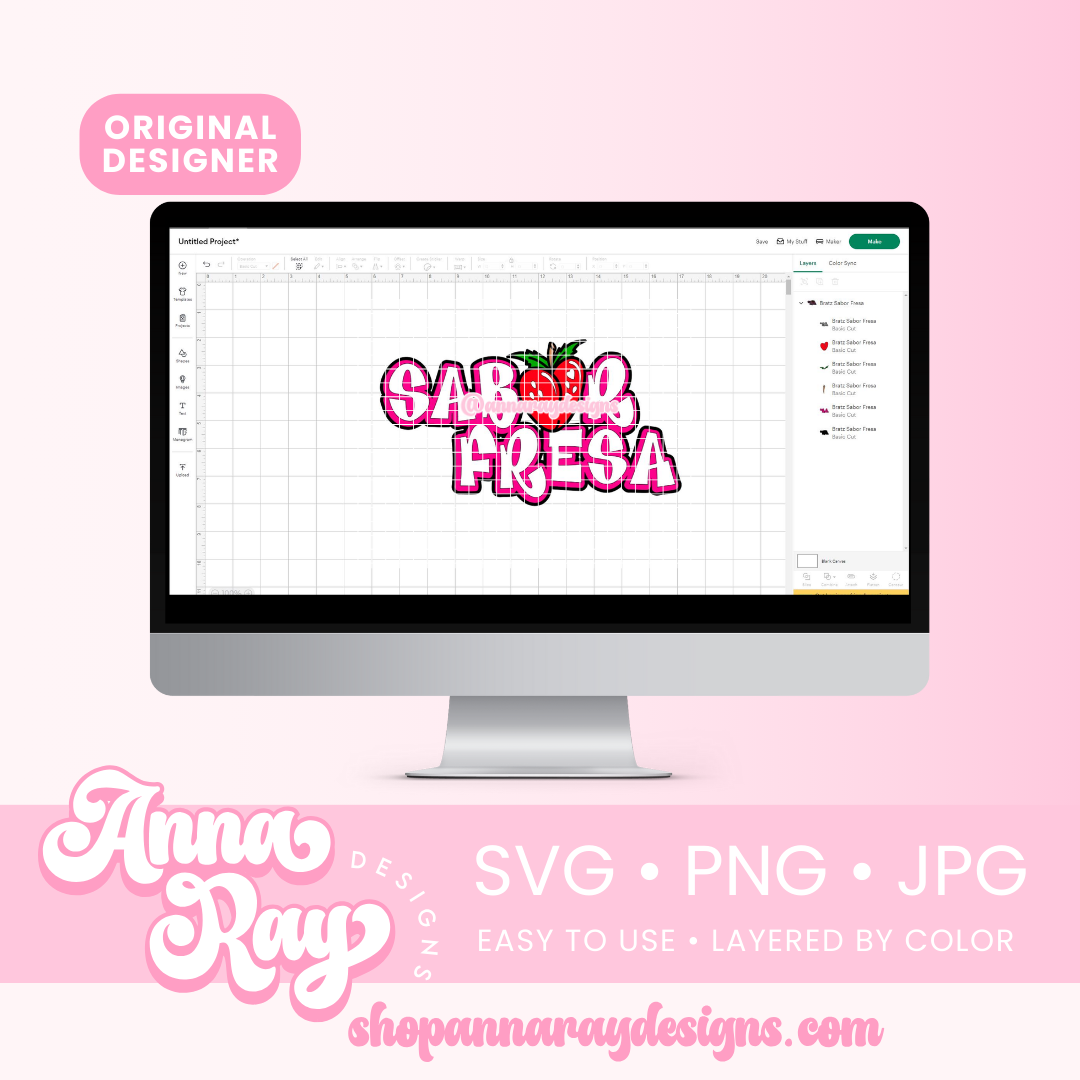 BTZ Sabor Fresa SVG PNG JPG