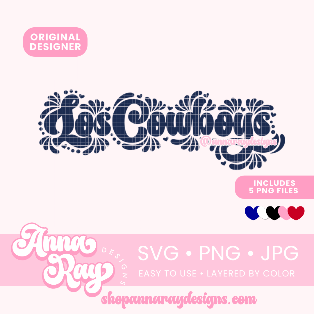 Los Cowboy Talavera SVG PNG JPG