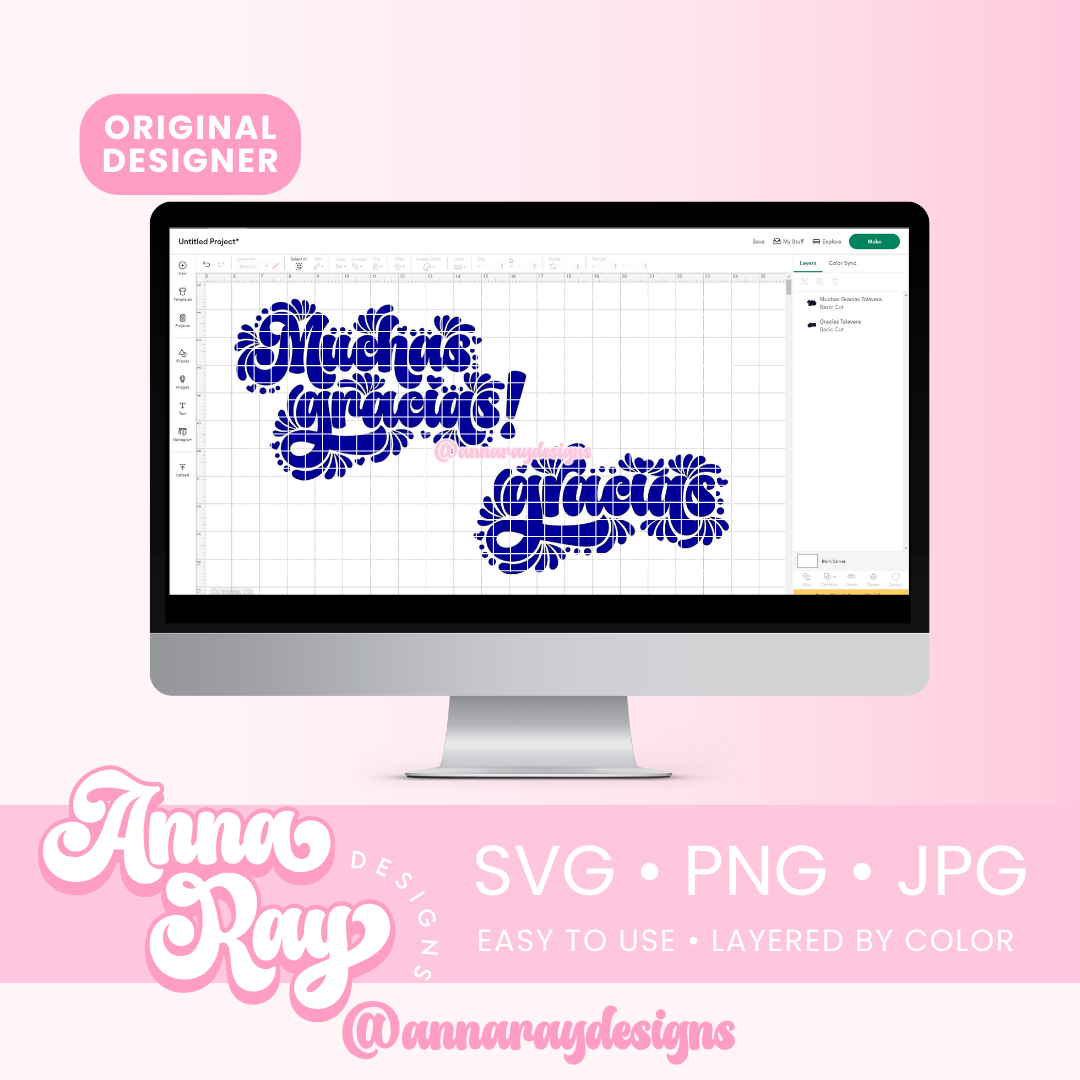 Muchas Gracias Talavera SVG PNG JPG