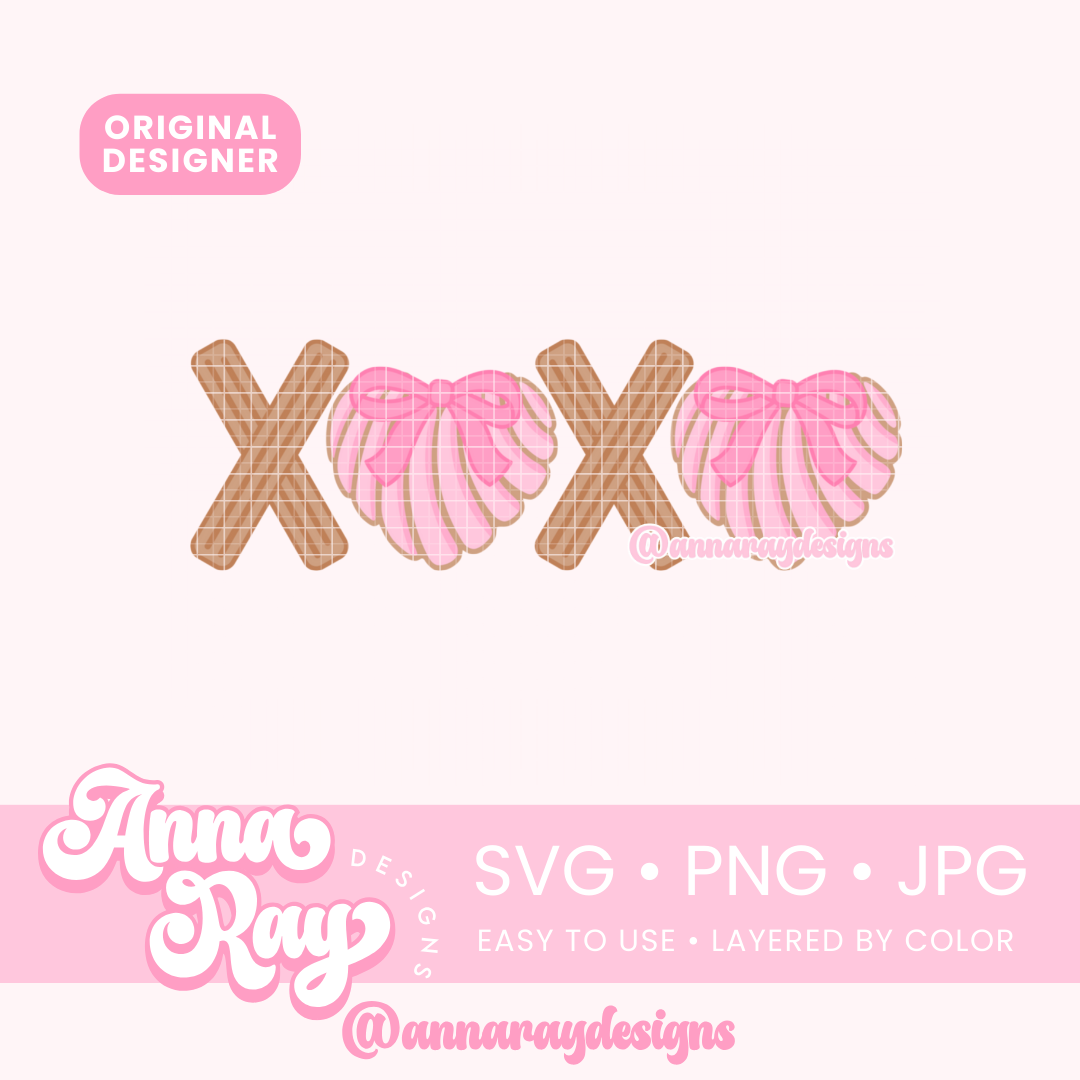Concha Xoxo SVG PNG JPG