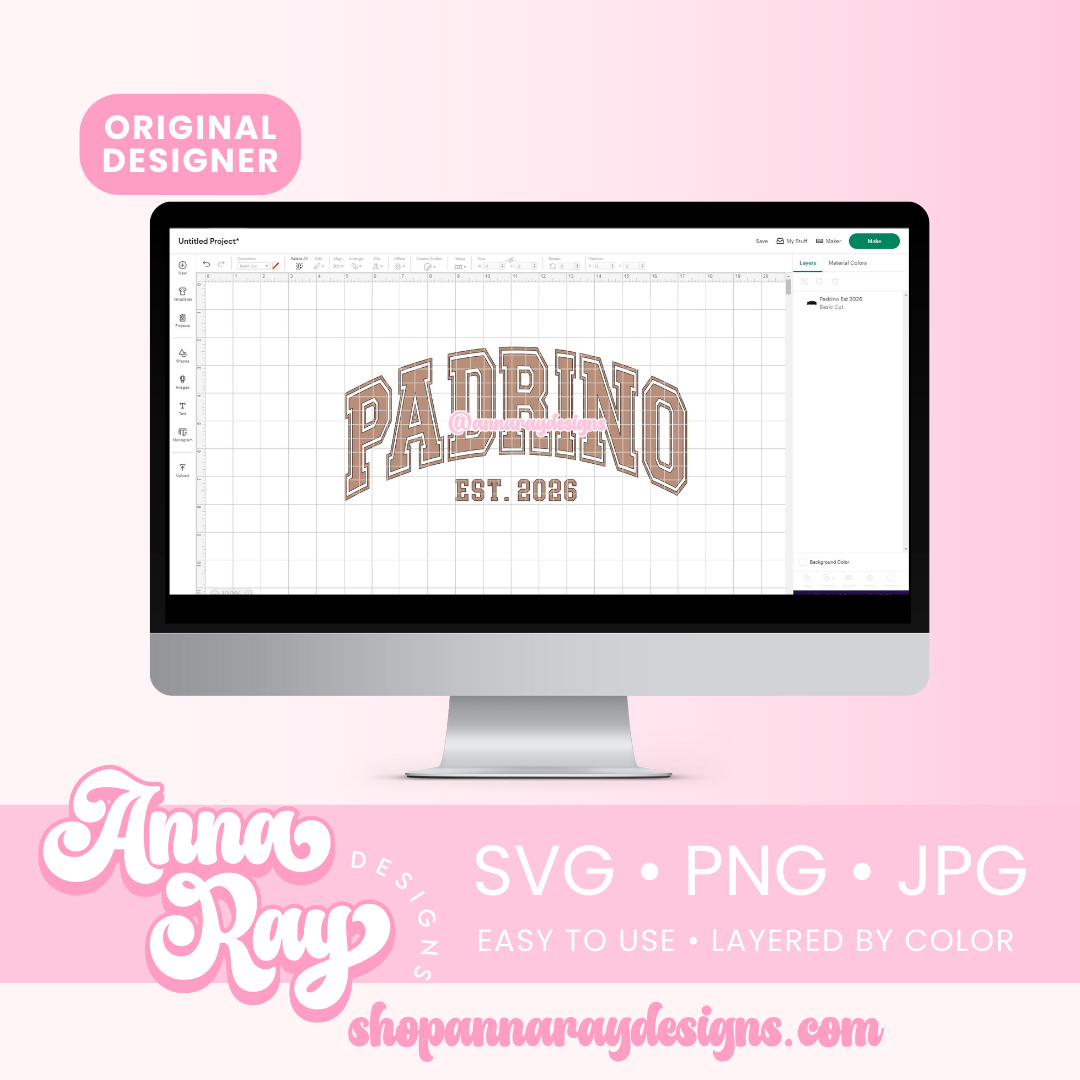 Padrino Est. 2026 SVG PNG JPG