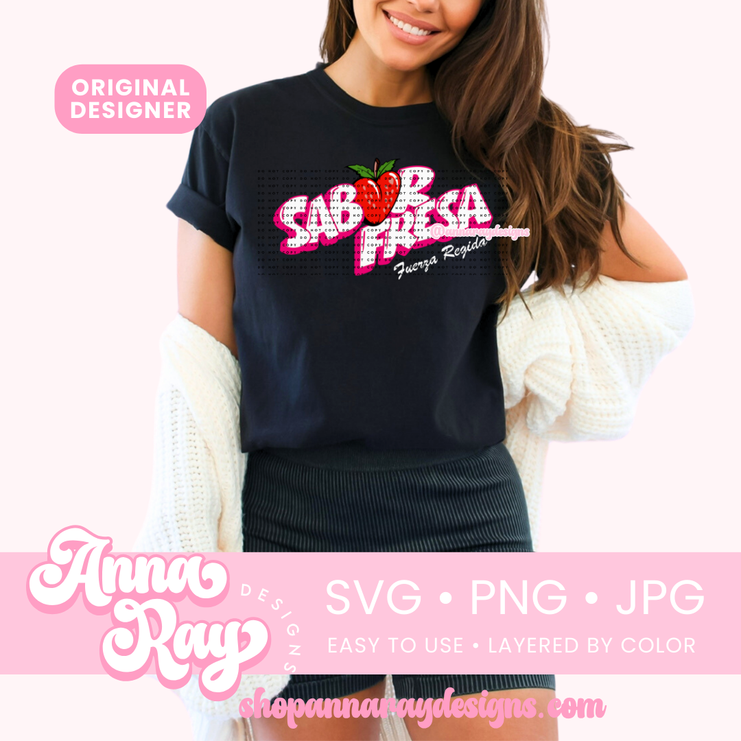 FR Sabor Fresa SVG PNG JPG