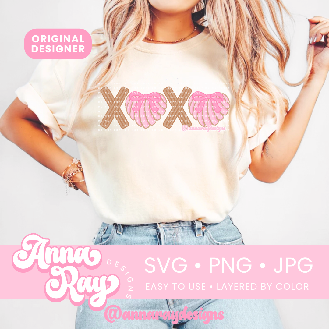 Concha Xoxo SVG PNG JPG
