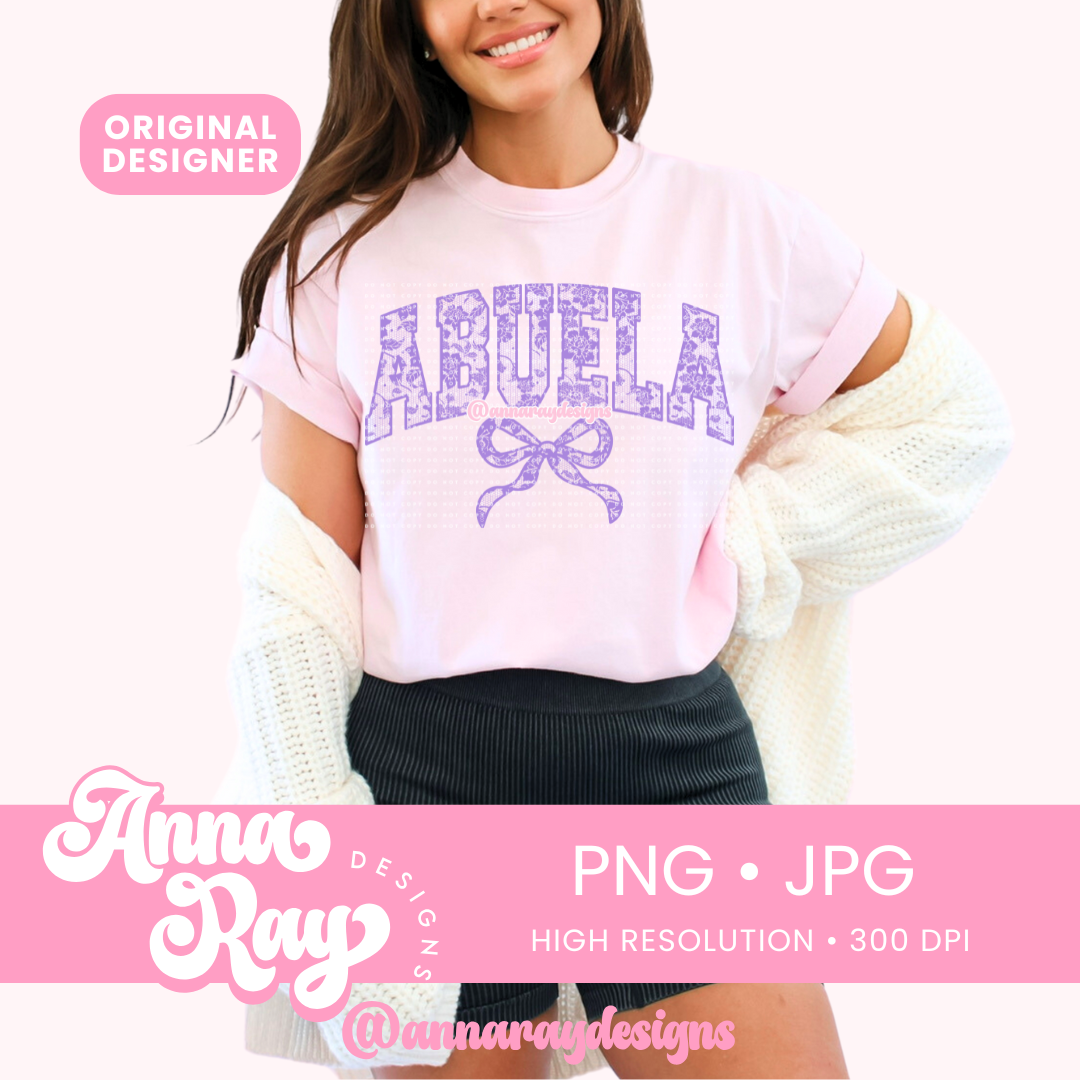 Lace Abuela Coquette PNG JPG
