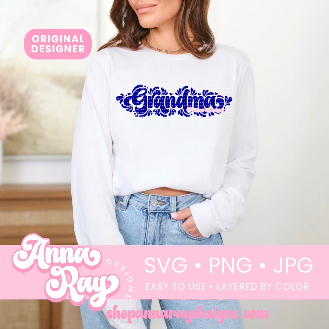 Grandma Talavera SVG PNG JPG